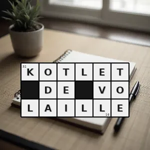 Hasło krzyżówkowe roztłuc - kotlet de volaille – rozwiązanie, synonimy, podpowiedzi i definicje krzyżówkowe